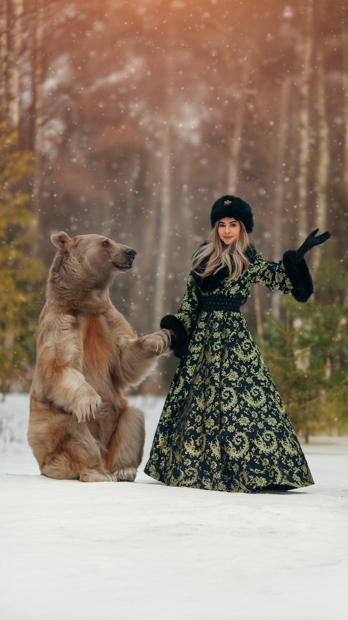 Девушки на природе. Детский и семейный фотограф с животными в Москве Гурьева Надежда