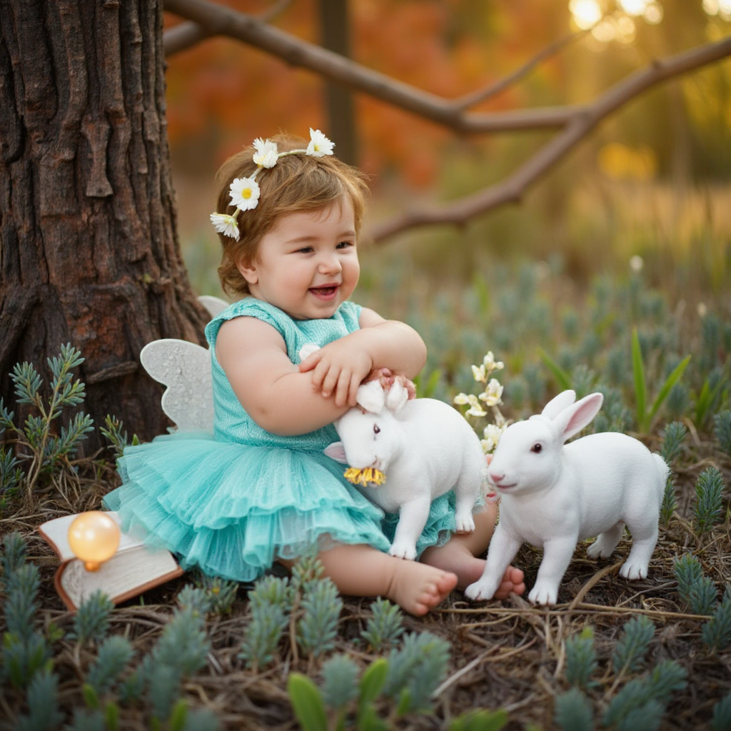 Фотосессия в Сказочном Лесу. Детская Фотостудия ГОДОВАСИКИ в Санкт-Петербурге фотосесия на годик