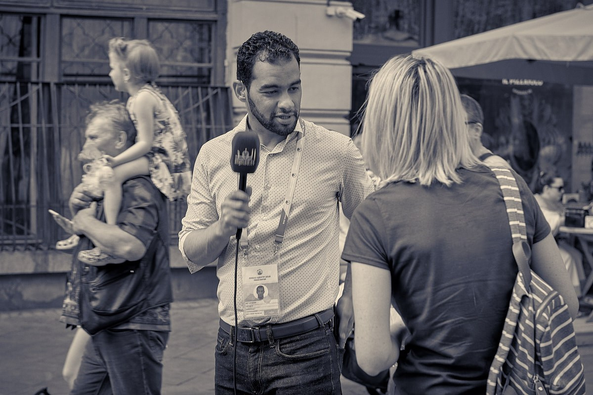 Уличный фотограф в Москве