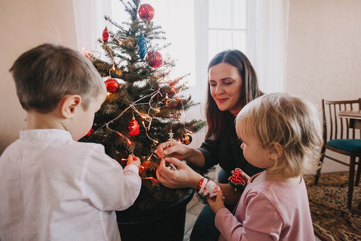 Дом. Семья. Новый год. Семейный фотограф в Белгороде Аня Никифорова