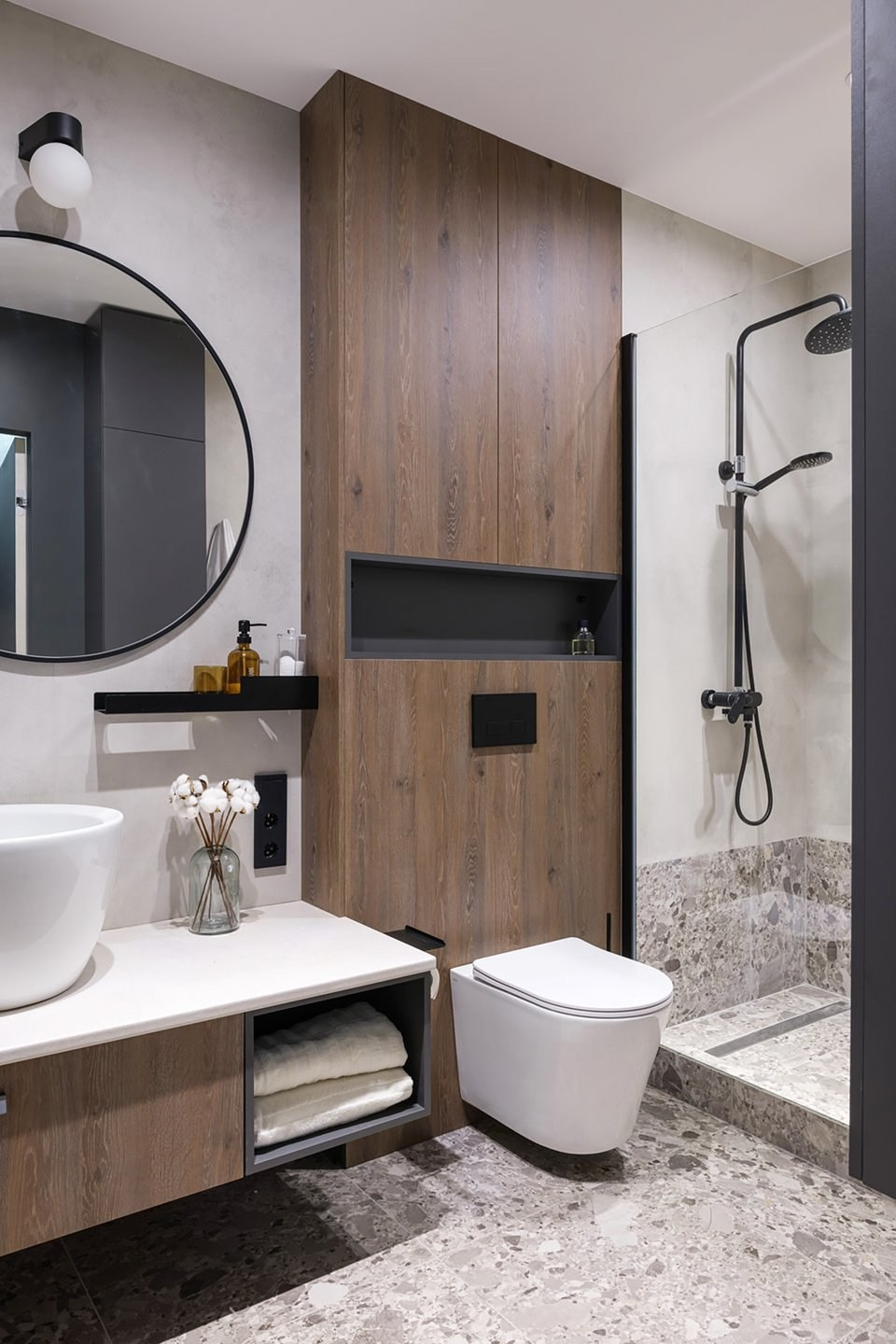 Вдохновиться. Ремонт санузла, туалета, ванной под ключ в Казани. Укладка плитки