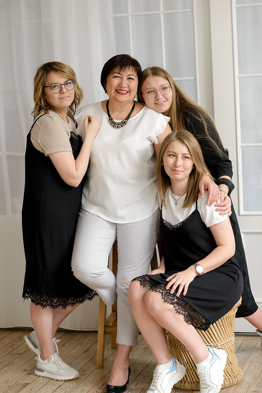 Студийные семейные съемки. Фотограф Александра Бонова