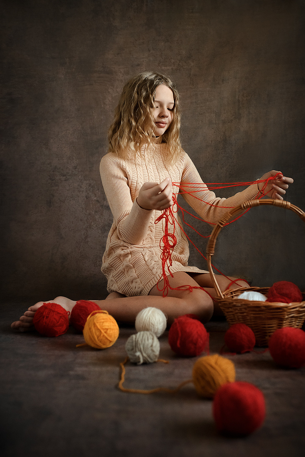 Детский портрет. Фотограф Александра Бонова