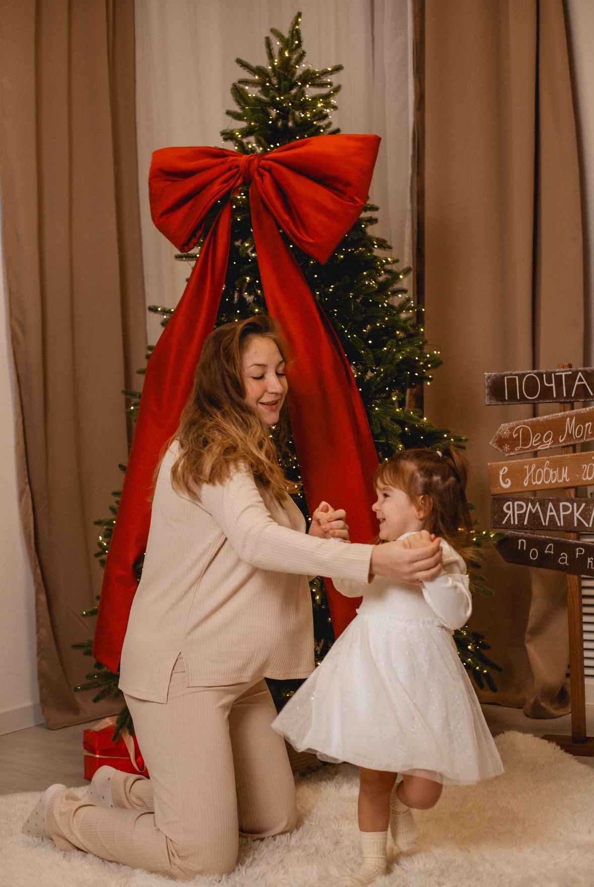 НОВОГОДНИЕ. Фотограф крещений, семейный фотограф Приходько Ксения