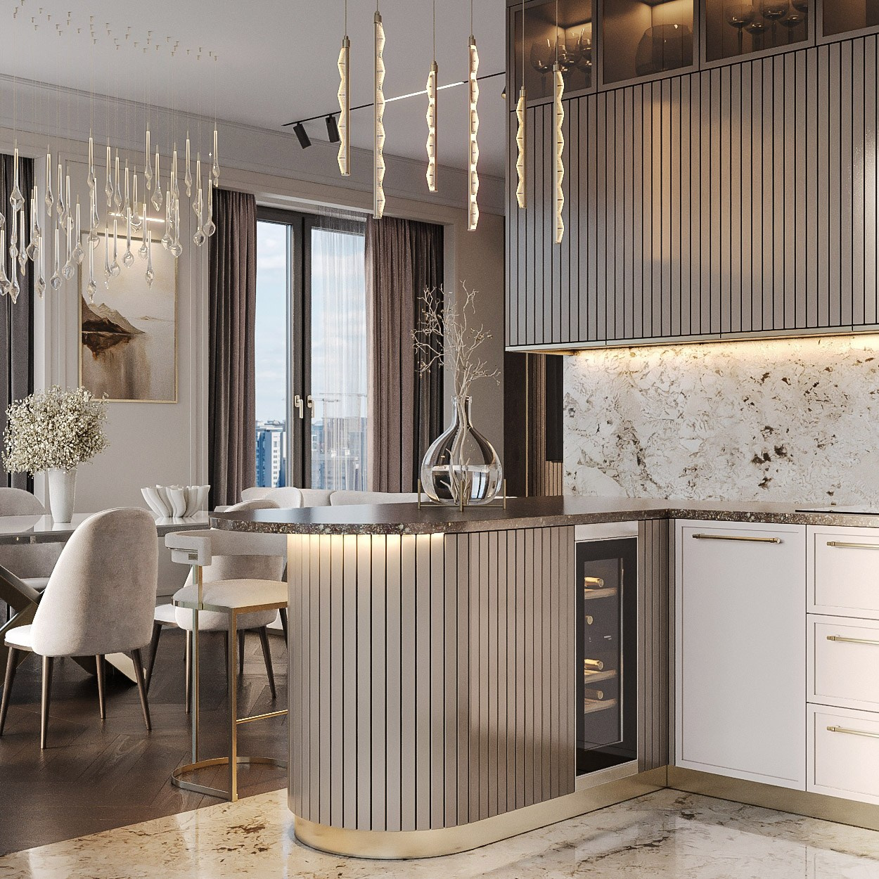 ЖК Прайм парк 2. Дизайн интерьера в Москве