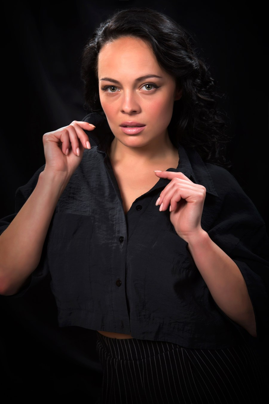 Студийный портрет. Фотограф Вадим Тренин — аналоговая ретрофотосъемка, танго-фотография,