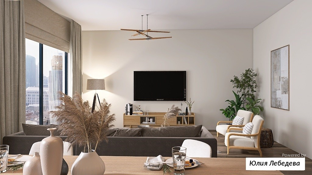 ЖК Спутник. Дизайнер интерьера Юлия Лебедева. Москва