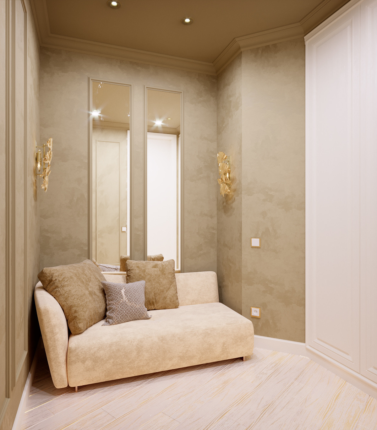 Ремонт в квартире ЖК «Лазурные небеса». Дизайнерский ремонт квартир и домов под ключ в Казани