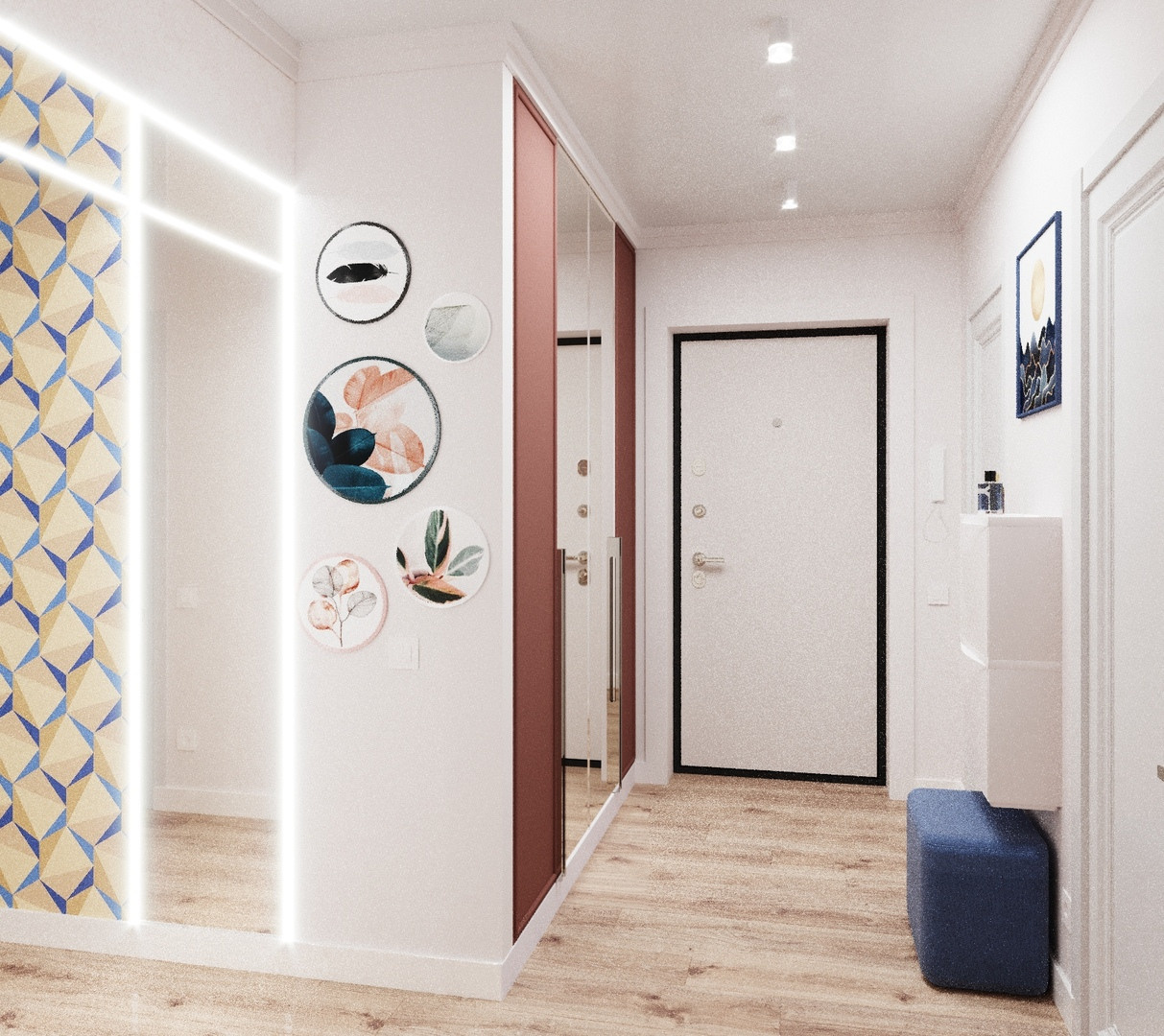 Ремонт в квартире ЖК «Весна». Дизайнерский ремонт квартир и домов под ключ в Казани