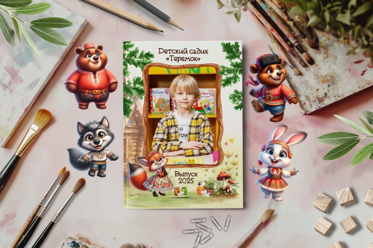 Выпускные альбомы в Липецке, Дизайн Теремок. Medlori fotobook Выпускные альбомы в Липецке Лариса Медведева