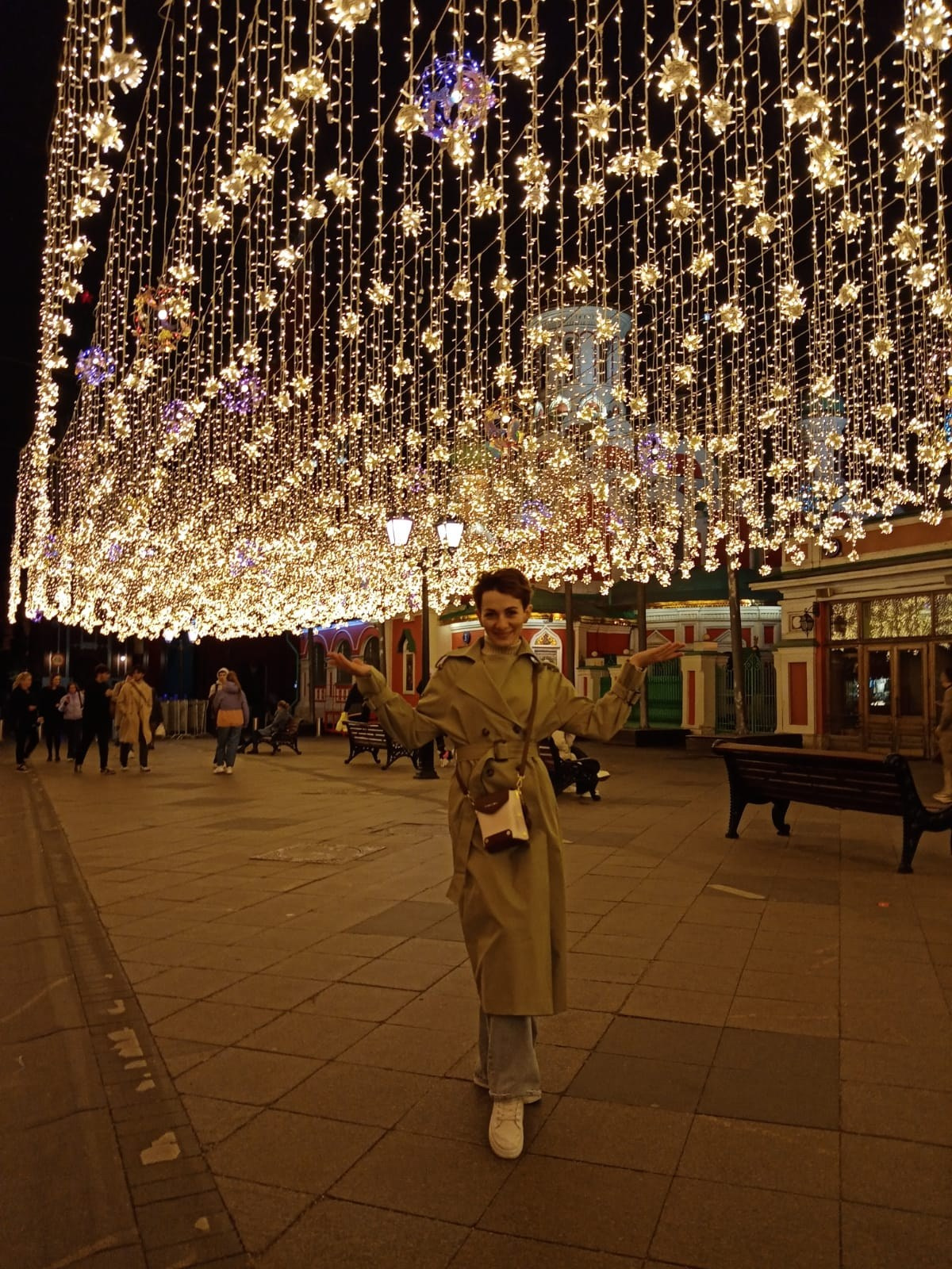 Никольская улица, вечерняя Москва