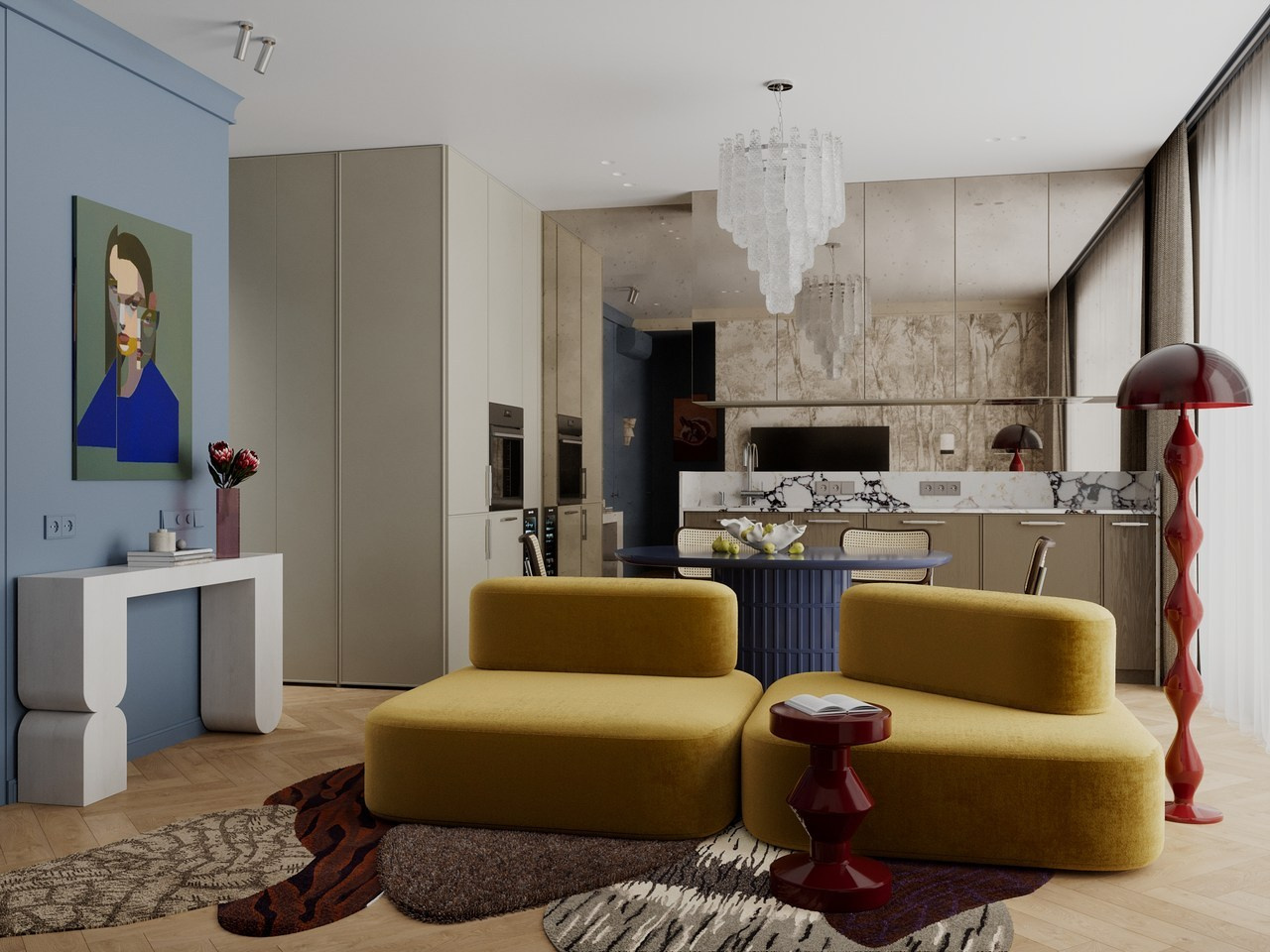 ЖКCity Bay. GT interior — студия дизайна интерьера