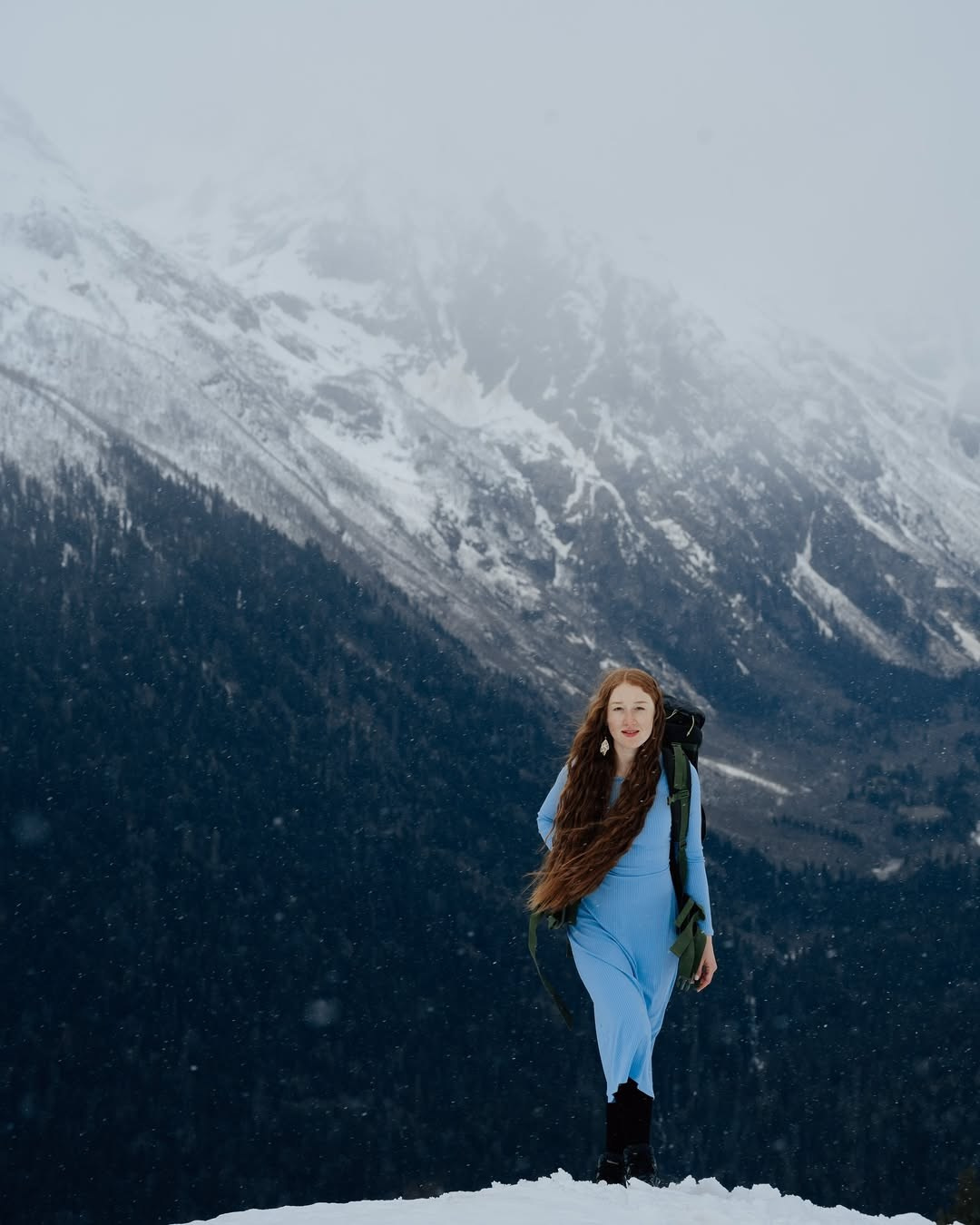 Съёмки в горах. Фотограф Диана Семенова