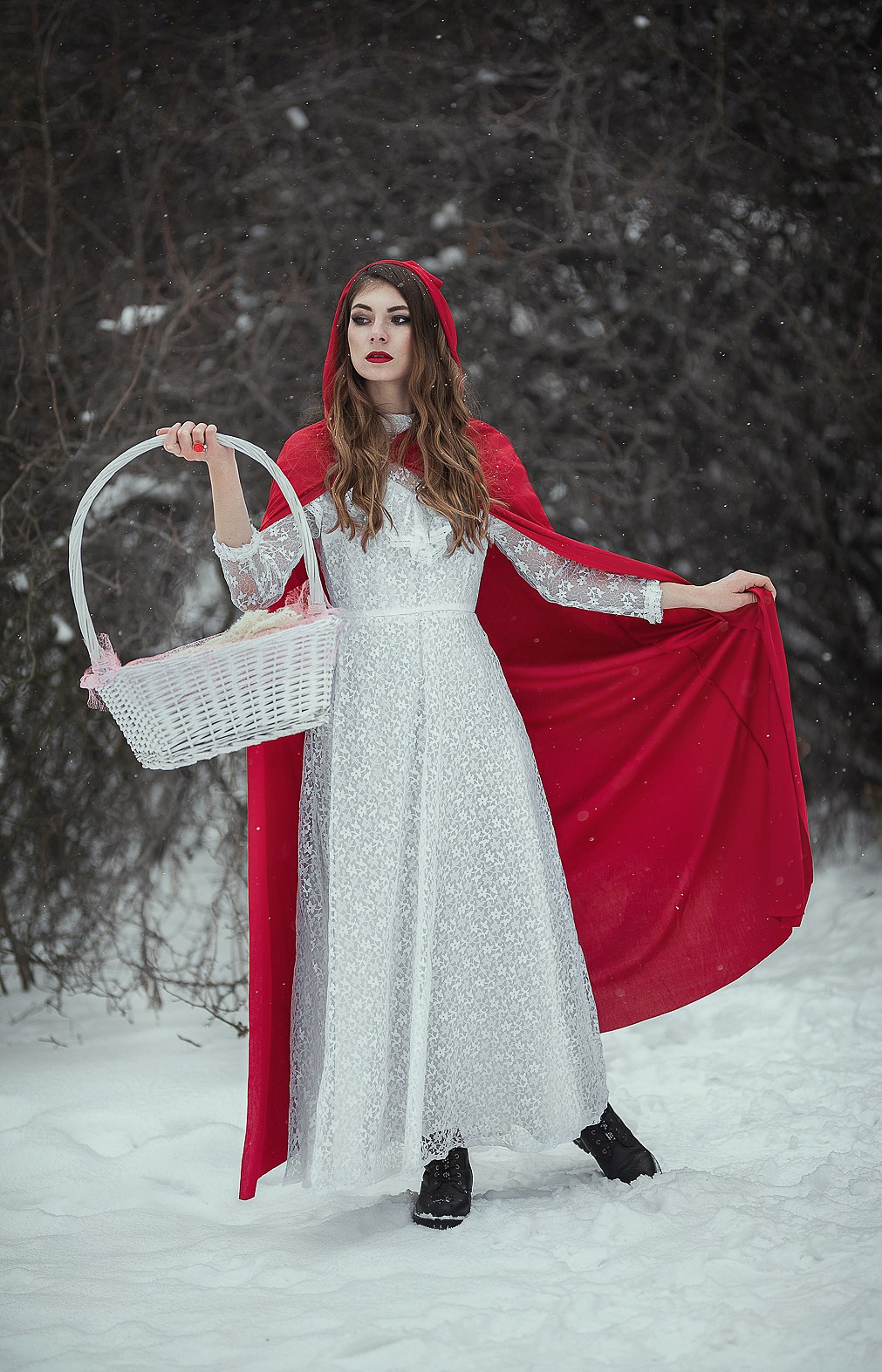 Красная шапочка. Свадебный и семейный фотограф в Туле Ксения Сильвер