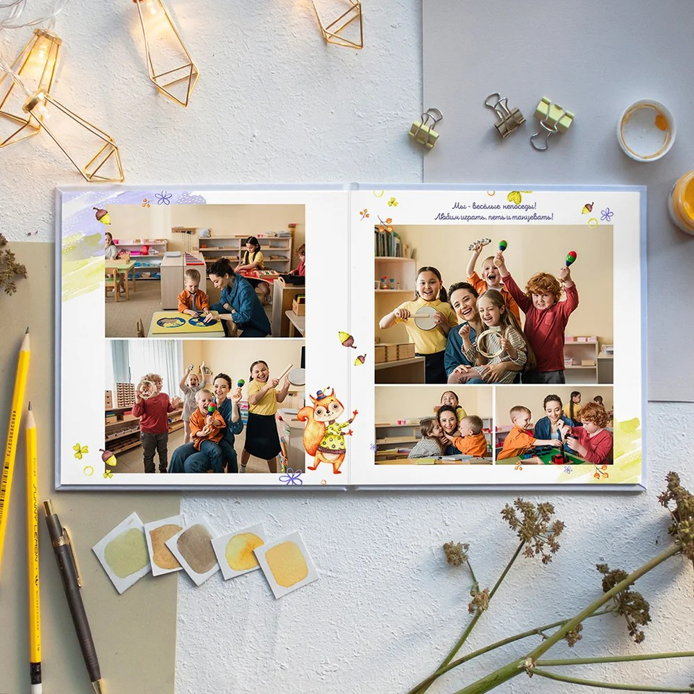 Дизайны фотокниг для детского сада. REPEYBOOK | Выпускные альбомы для детского сада и класса