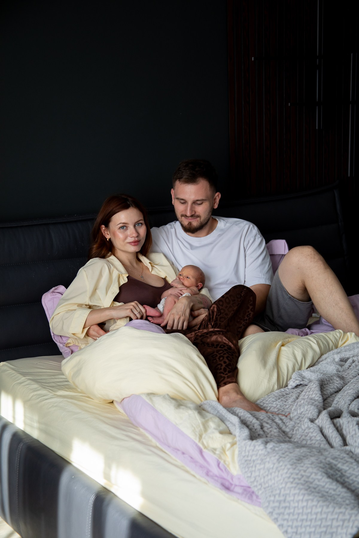 Первый день Ангелины дома. Семейный и церковный фотограф в Санкт Петербурге Мария Гобыча