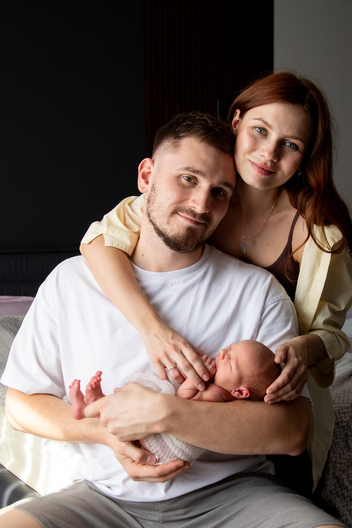 Первый день Ангелины дома. Семейный и церковный фотограф в Санкт Петербурге Мария Гобыча
