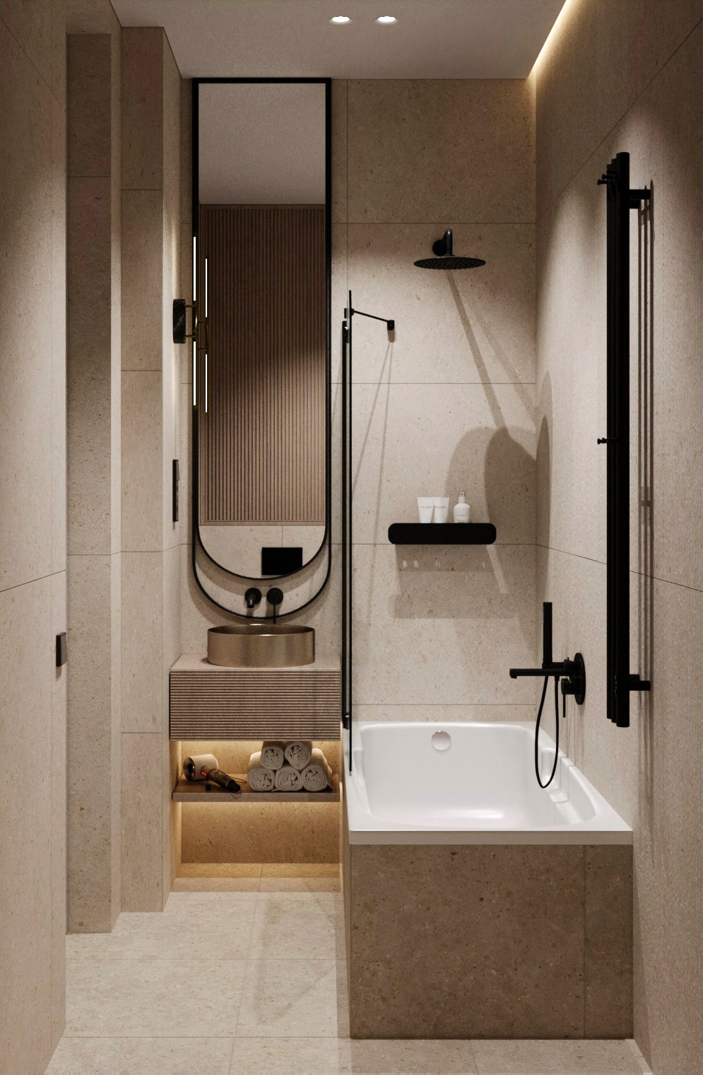 Квартира 135 м². г. Красноярск. ПРОЕКТИРОВАНИЕ ИНТЕРЬЕРОВ И АРХИТЕКТУРНЫХ РЕШЕНИЙ В СТУДИИ SHELOFAST DESIGN