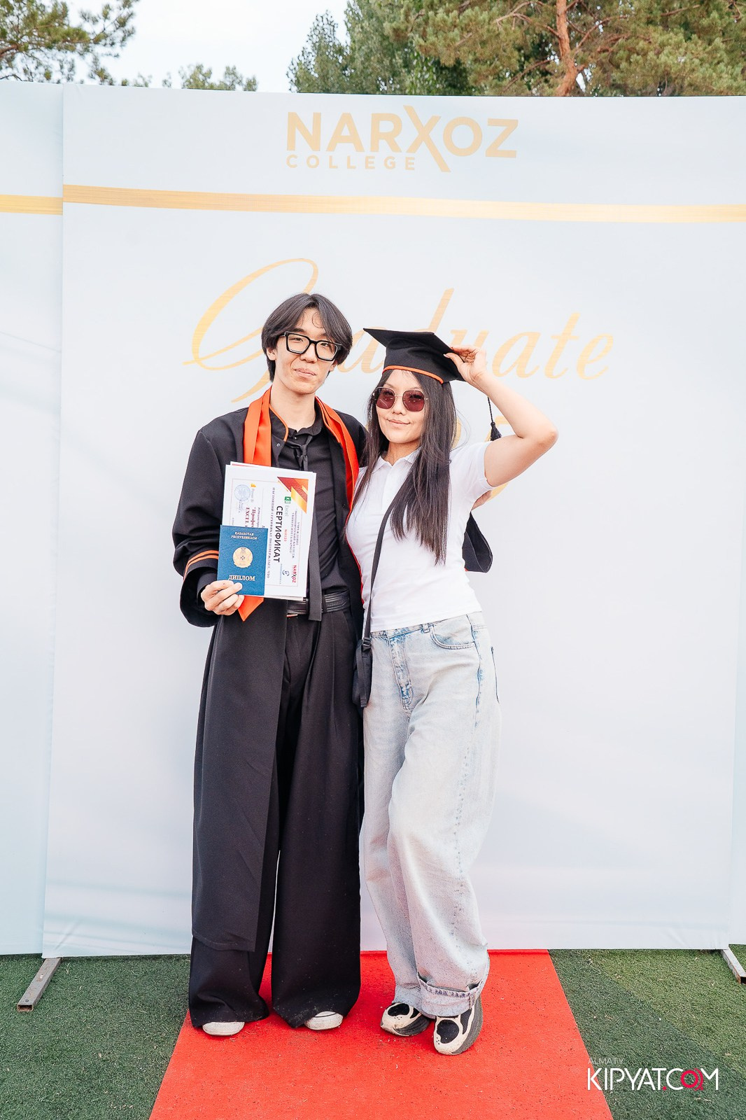 ВРУЧЕНИЕ ДИПЛОМОВ — НАРХОЗ КОЛЛЕДЖ. Part 1. КИПЯТКОМ АЛМАТЫ!