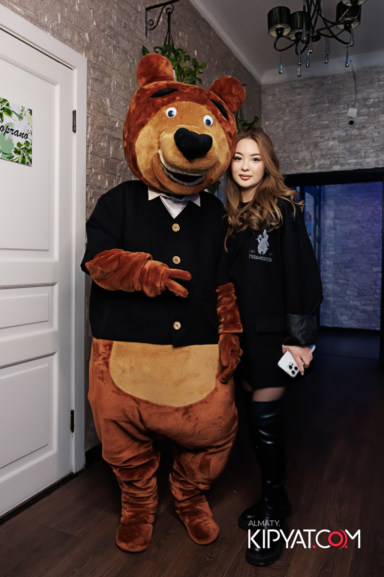 УХО И МЕДВЕДЬ НА ГАГАРИНА. КИПЯТКОМ АЛМАТЫ!