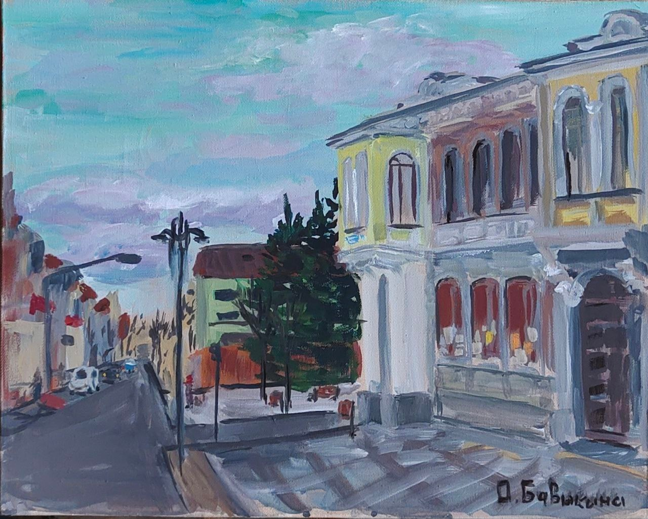 Города России (картины из поездок). Художник Ольга Бавыкина