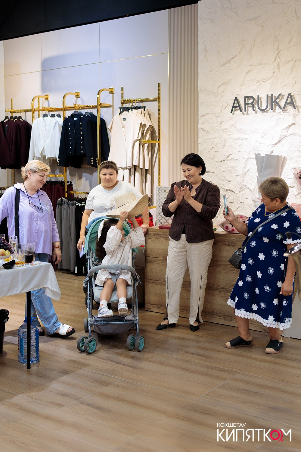 ОТКРЫТИЕ БУТИКА ARUKA ABUOVA. КИПЯТКОМ КОКШЕТАУ