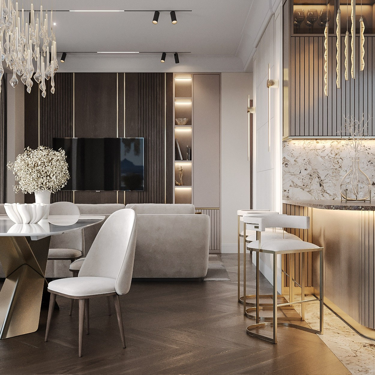 ЖК Прайм парк 2. Дизайн интерьера в Москве