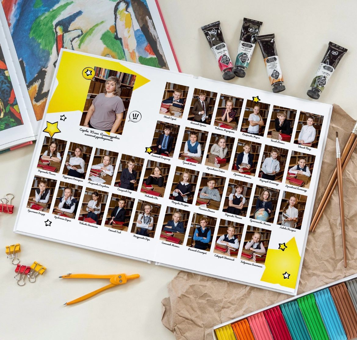 Смотреть альбом на 4 разворота. Выпускные альбомы в Иваново, Тейково школьный фотограф