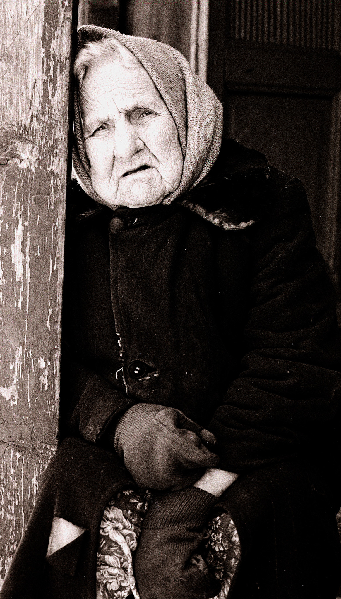 На крыльце. Великий Устюг