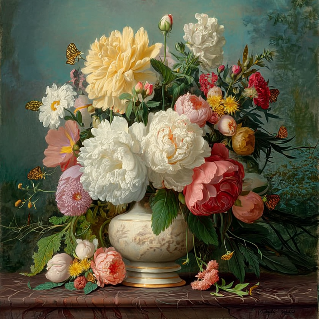 ЦВЕТЫ. Художник Дмитрий Рыжиков