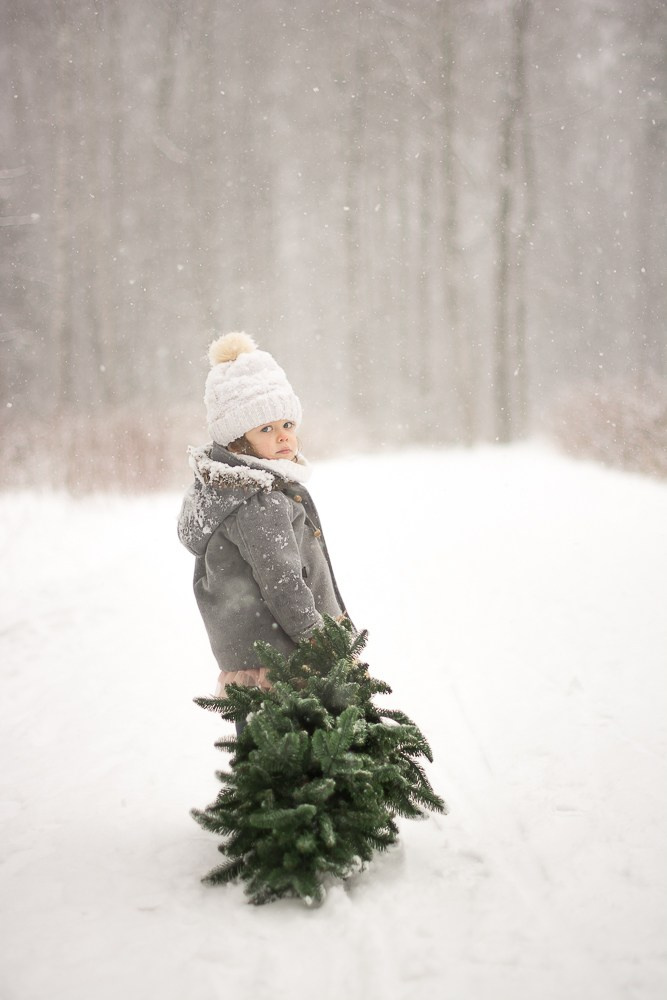 Зима в лесу. Фотосессия беременности — Крылова Натали — Москва