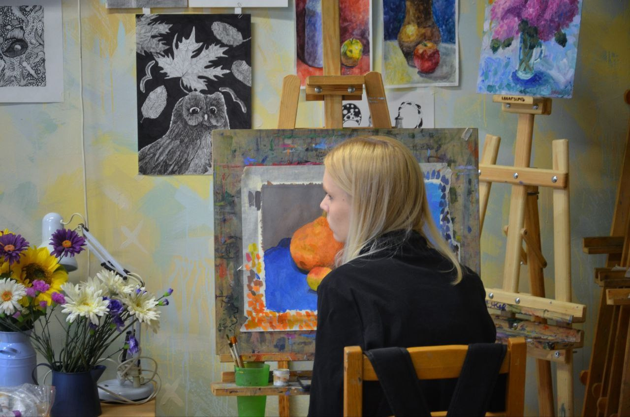 Просмотры работ. Изостудия «Мы рисуем!» ♥ Южное Бутово, Москва