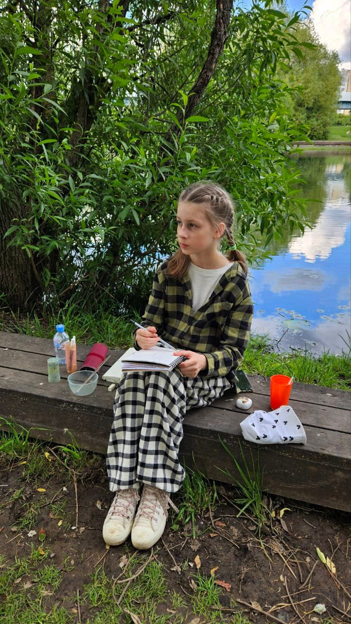 Уличные занятия по рисованию. Изостудия «Мы рисуем!» ♥ Южное Бутово, Москва