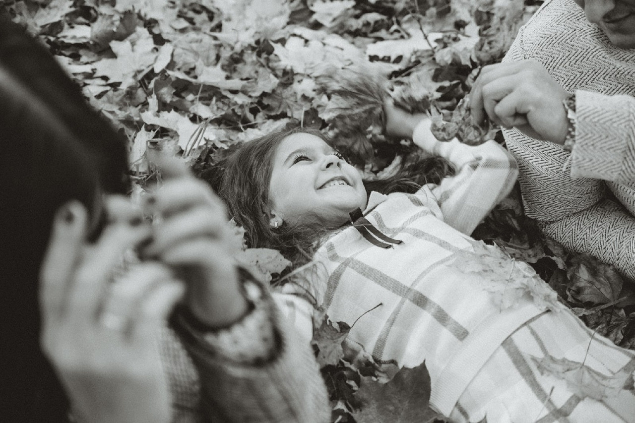 Красивая осень, Соня и ее родители. Фотограф Углич, Рыбинск, Ярославль Ксения Соколова