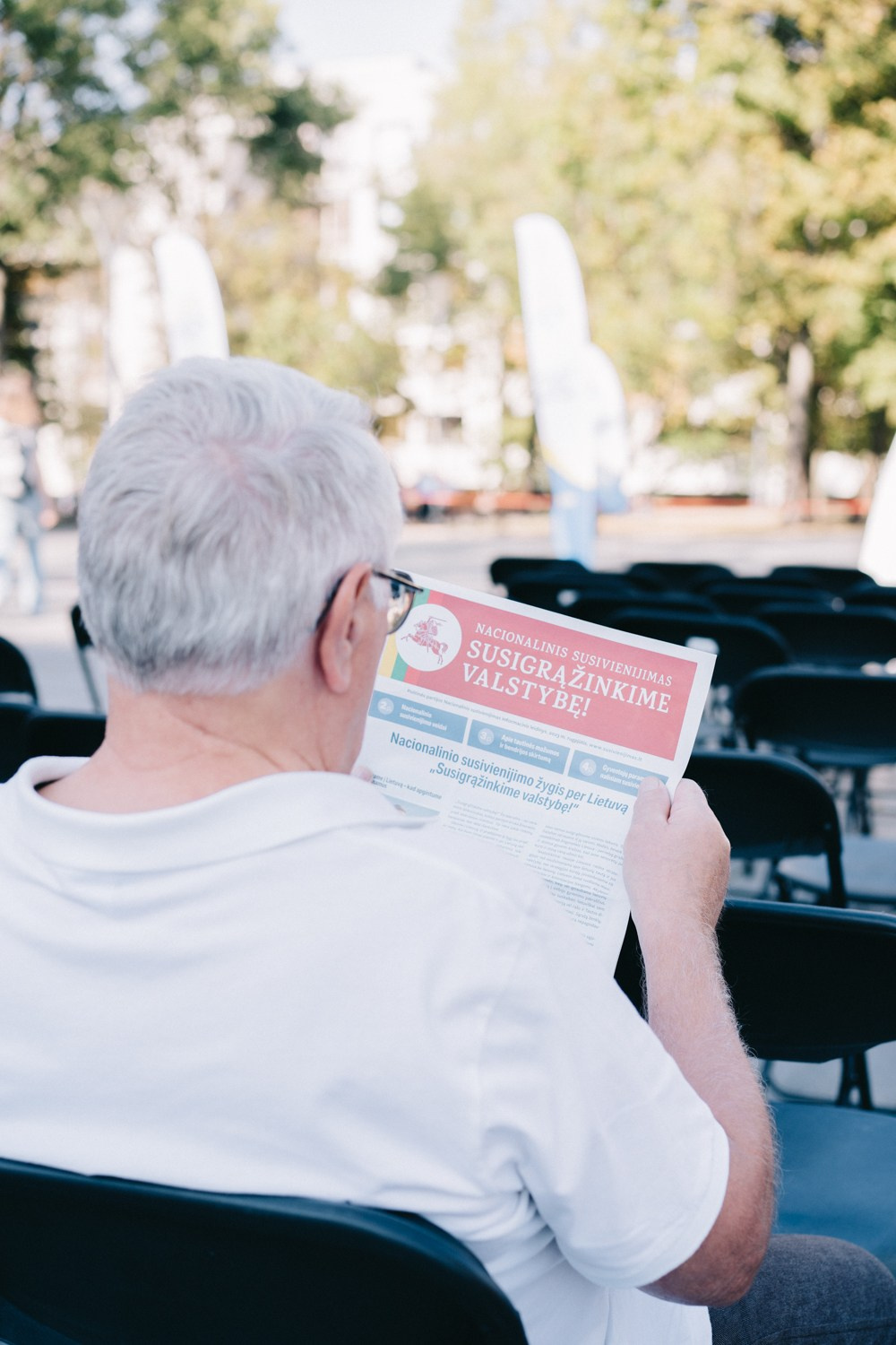 Mokytojų Streikas. Photographer in Vilnius