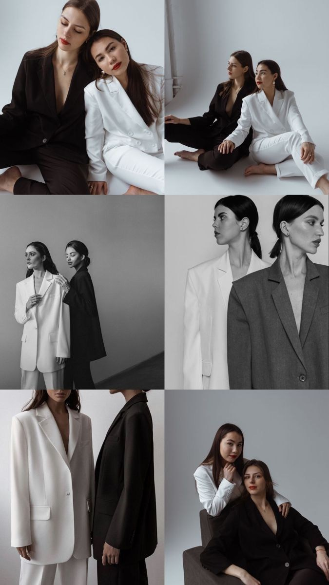 Рефы для групповых фото в студии