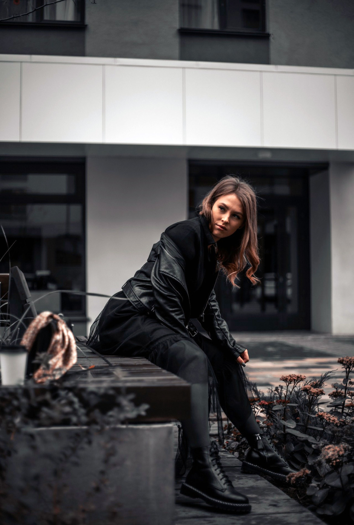 "Новый город" девушка на съемке в Ижевске. Бизнес фотограф Ижевск — Назаров Роман