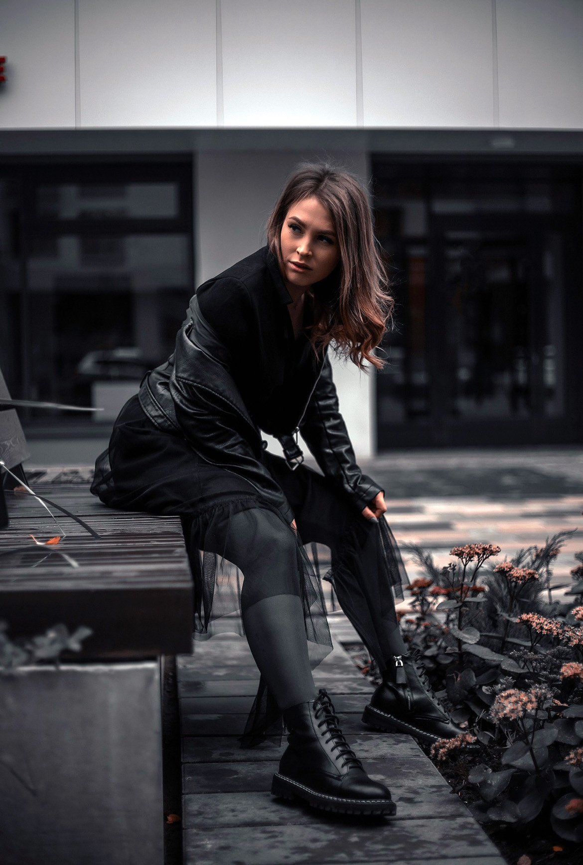 "Новый город" девушка на съемке в Ижевске. Бизнес фотограф Ижевск — Назаров Роман