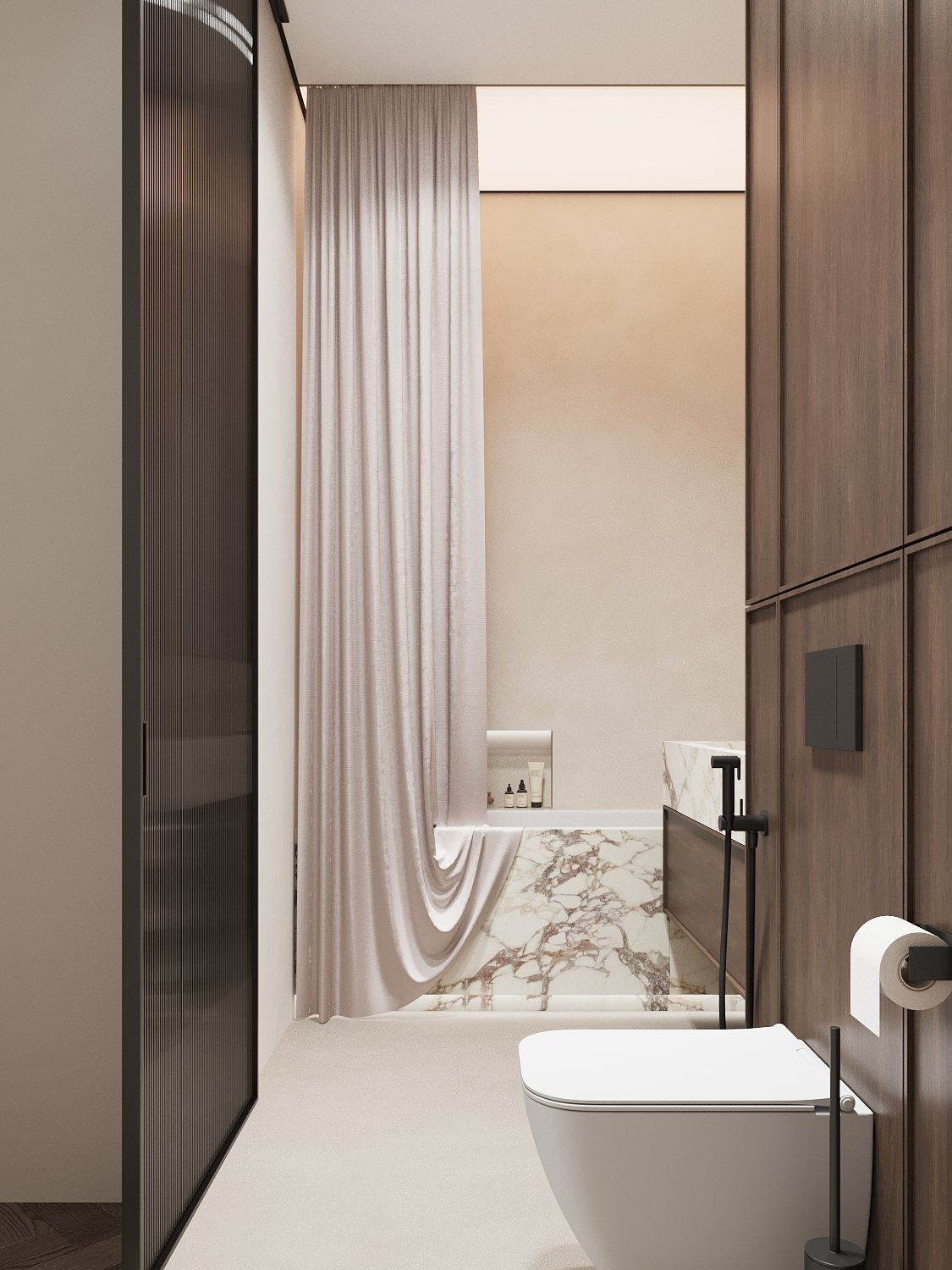 ЖК NAMETKIN TOWER 70 м² г. Москва. Svetlana Dornostup Design