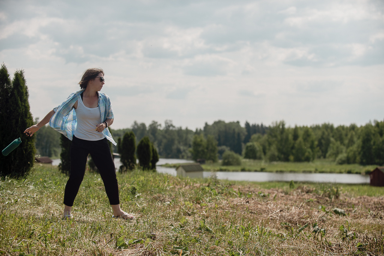 Соревнования по метанию даммисов в рамках тренировочного лагеря Школы Шмеля 2023. Фотограф-анималист Наталья Светличная