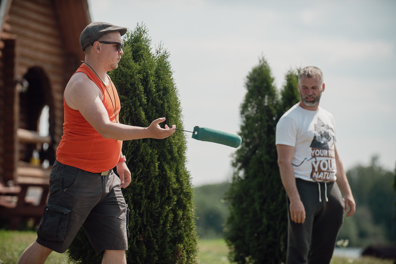 Соревнования по метанию даммисов в рамках тренировочного лагеря Школы Шмеля 2023. Фотограф-анималист Наталья Светличная