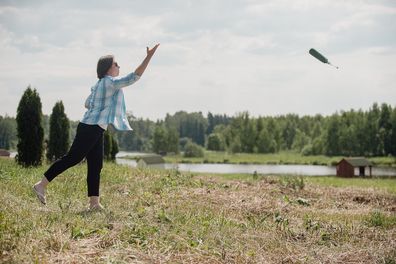 Соревнования по метанию даммисов в рамках тренировочного лагеря Школы Шмеля 2023. Фотограф-анималист Наталья Светличная