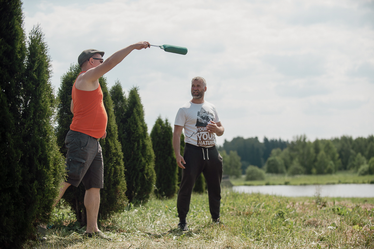 Соревнования по метанию даммисов в рамках тренировочного лагеря Школы Шмеля 2023. Фотограф-анималист Наталья Светличная