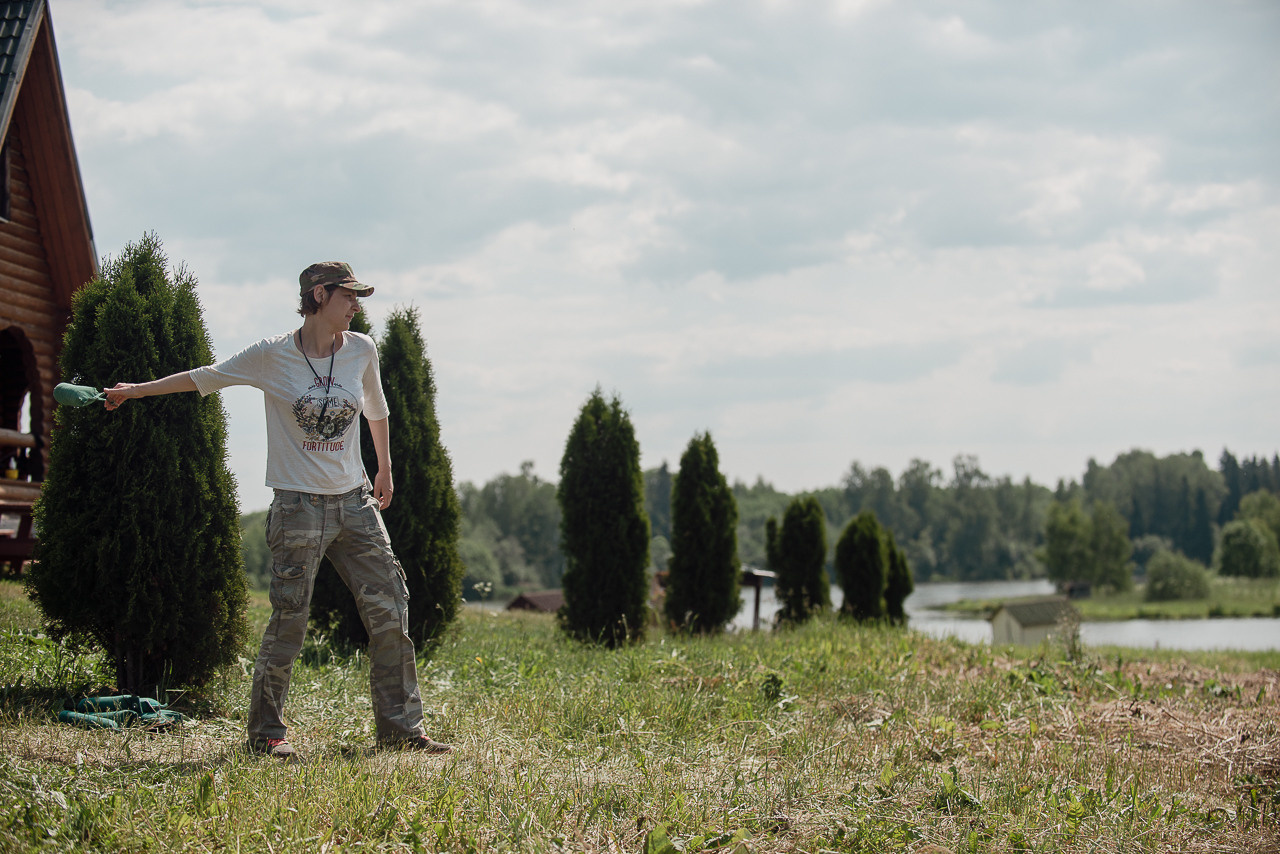 Соревнования по метанию даммисов в рамках тренировочного лагеря Школы Шмеля 2023. Фотограф-анималист Наталья Светличная