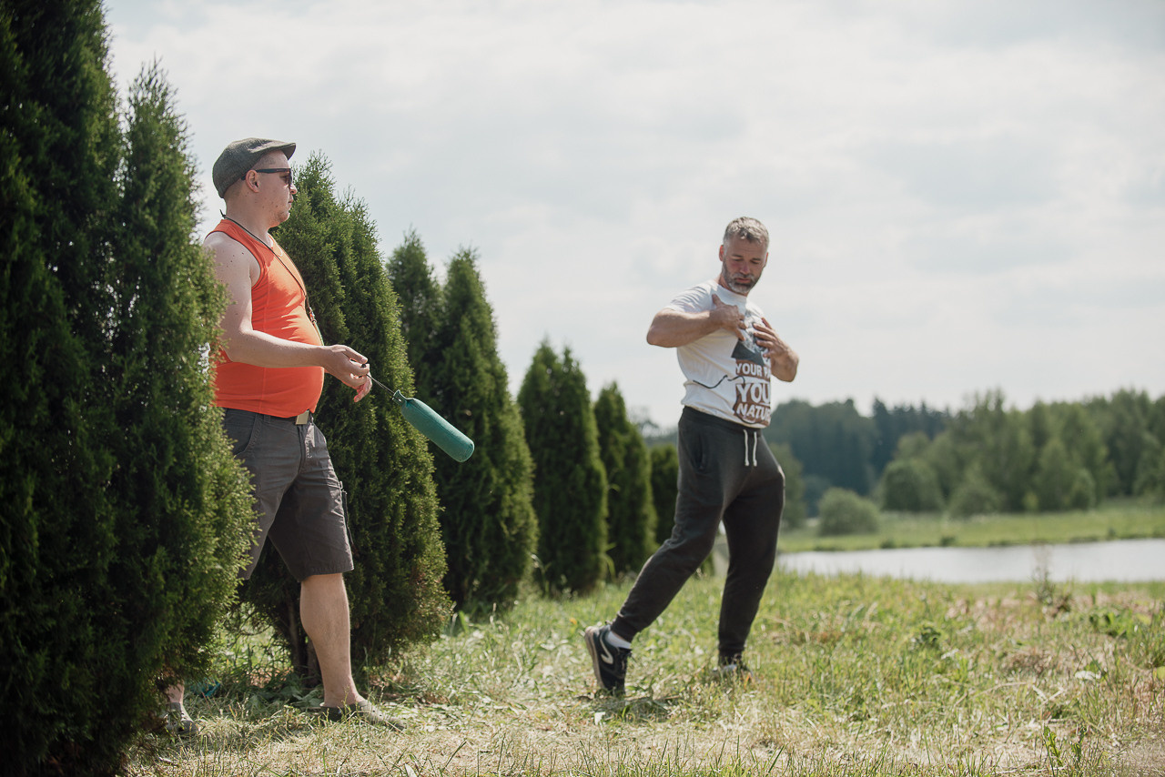 Соревнования по метанию даммисов в рамках тренировочного лагеря Школы Шмеля 2023. Фотограф-анималист Наталья Светличная