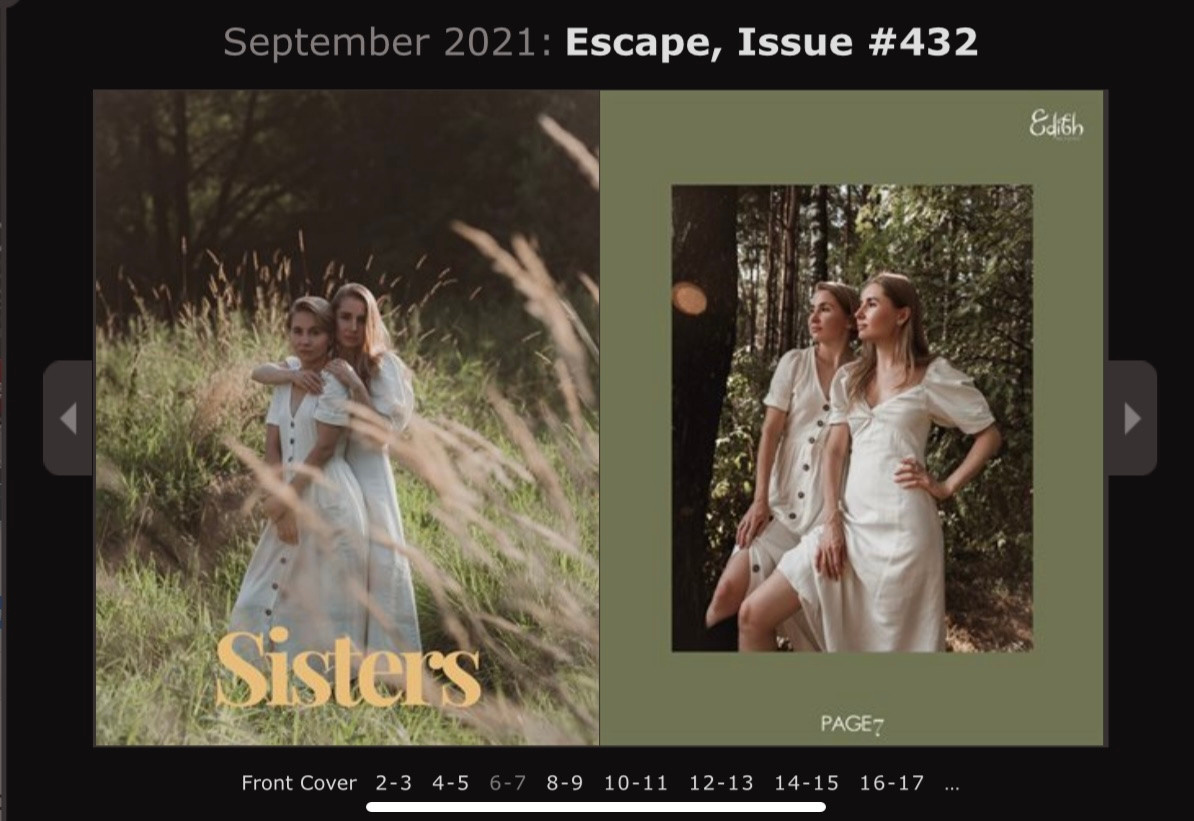 Edith magazine. Фотограф в Москве Ира Никина