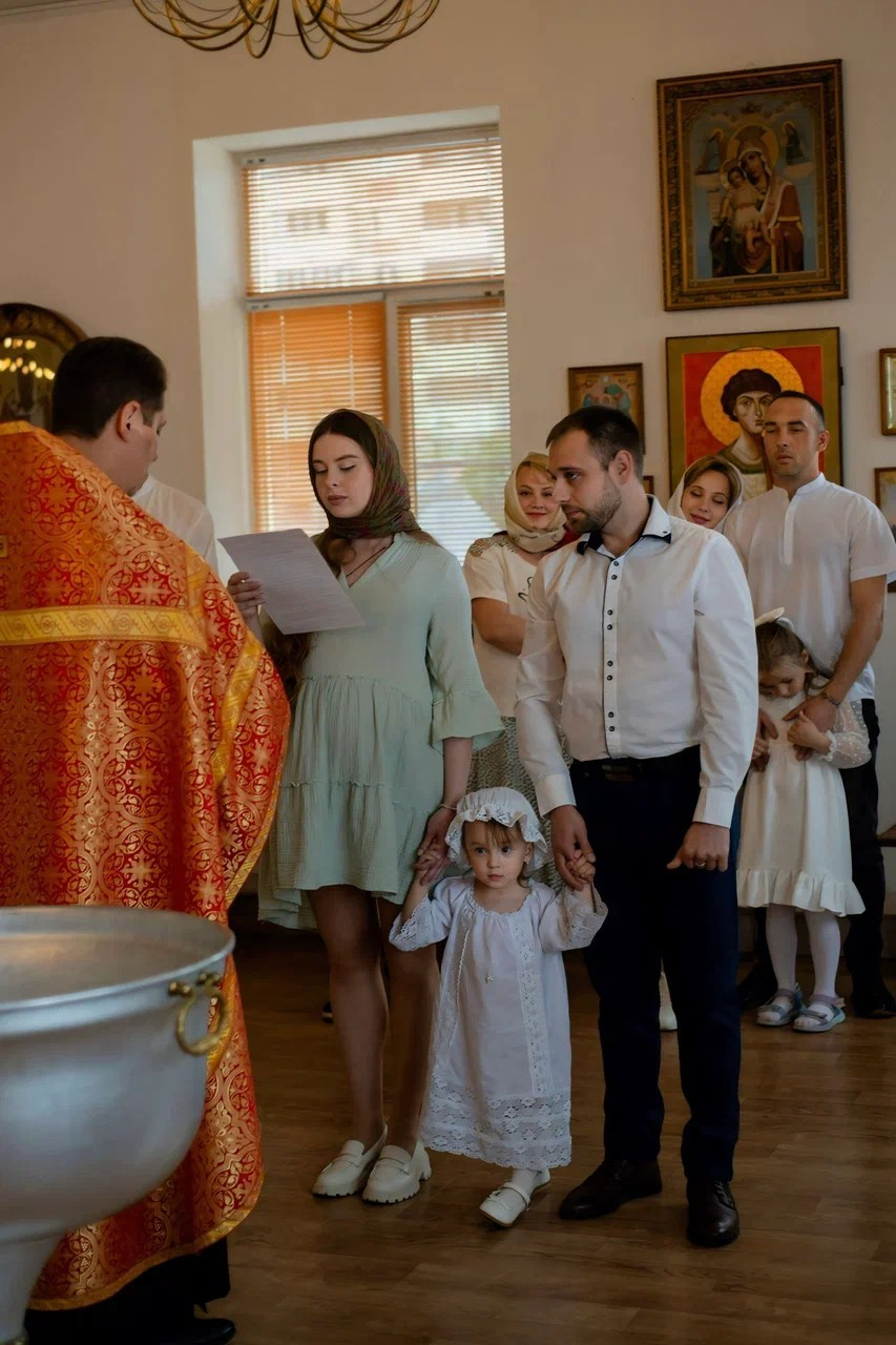 Таинство крещения. Фотограф в Ставрополе и КМВ