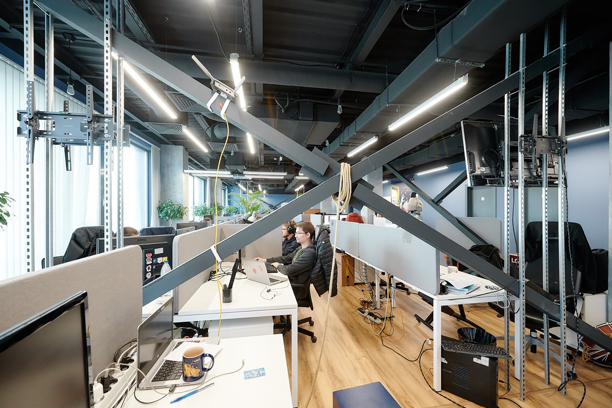 Офис IVI. Репортажный фотограф в Москве Вадим Францев