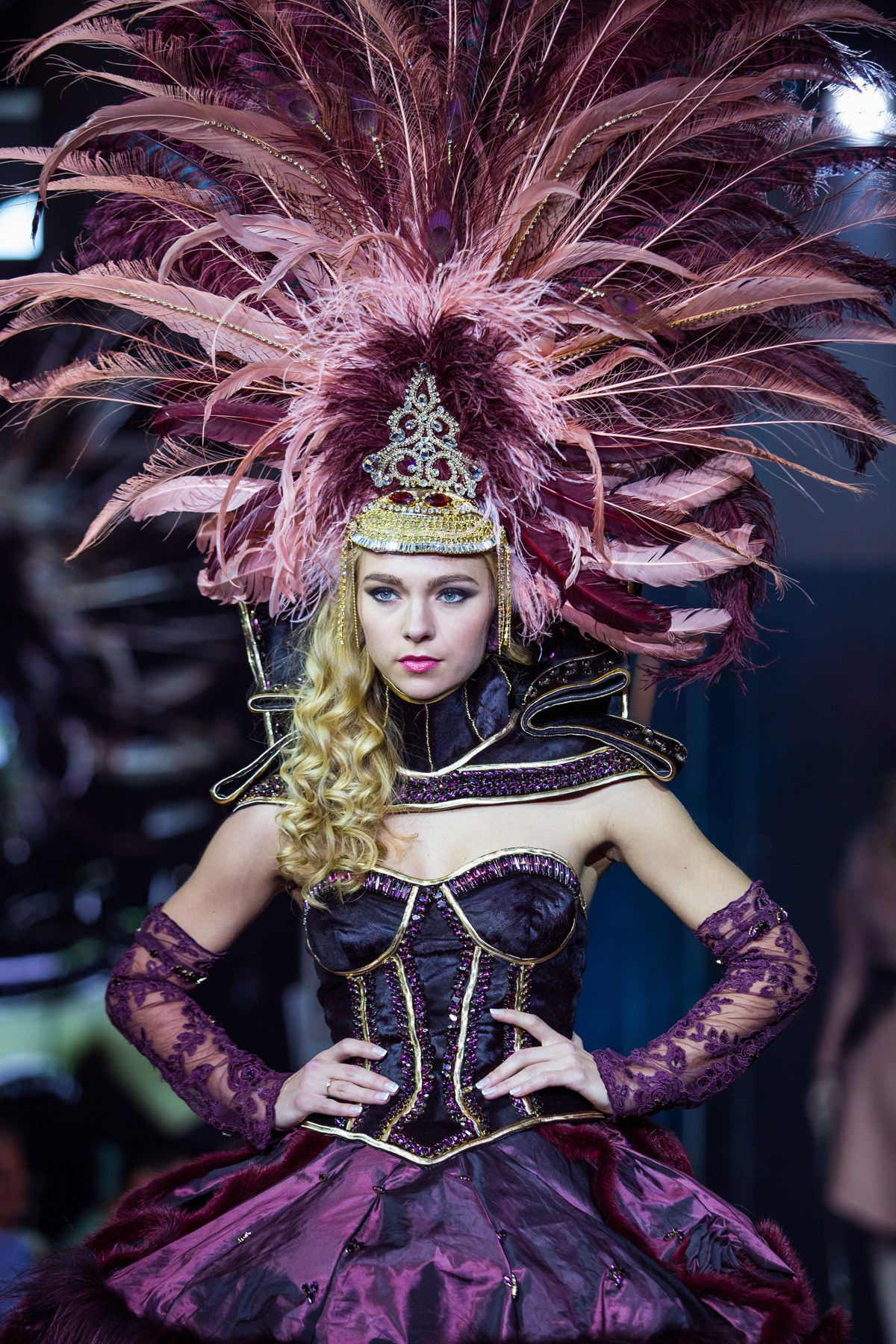 Модный показ LeShow, Москва, 2014. Портретные фотографы в Москве — Анна и Алексей Бородины