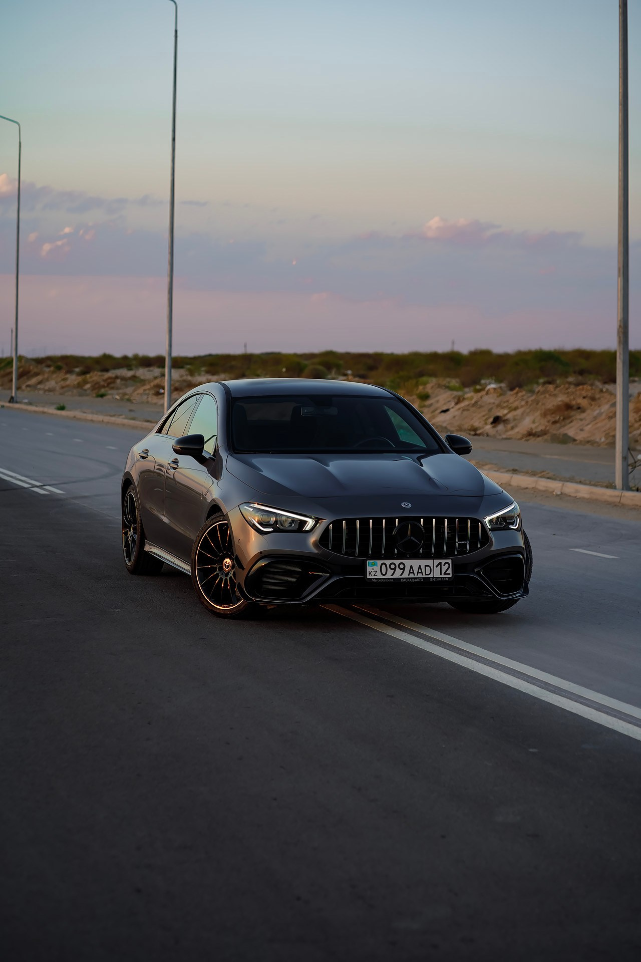 Mercedes CLA AMG. Романовский Илья